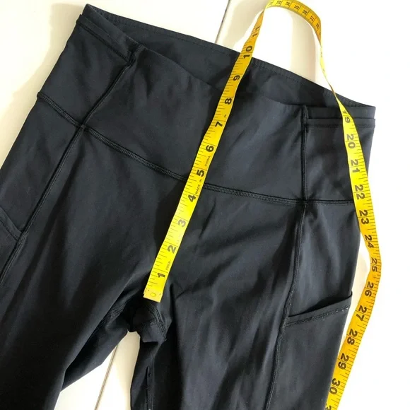 Lululemon Fast & Free 7/8 Tight II *Nulux 25" Black size 6 - Picture 14 of 15